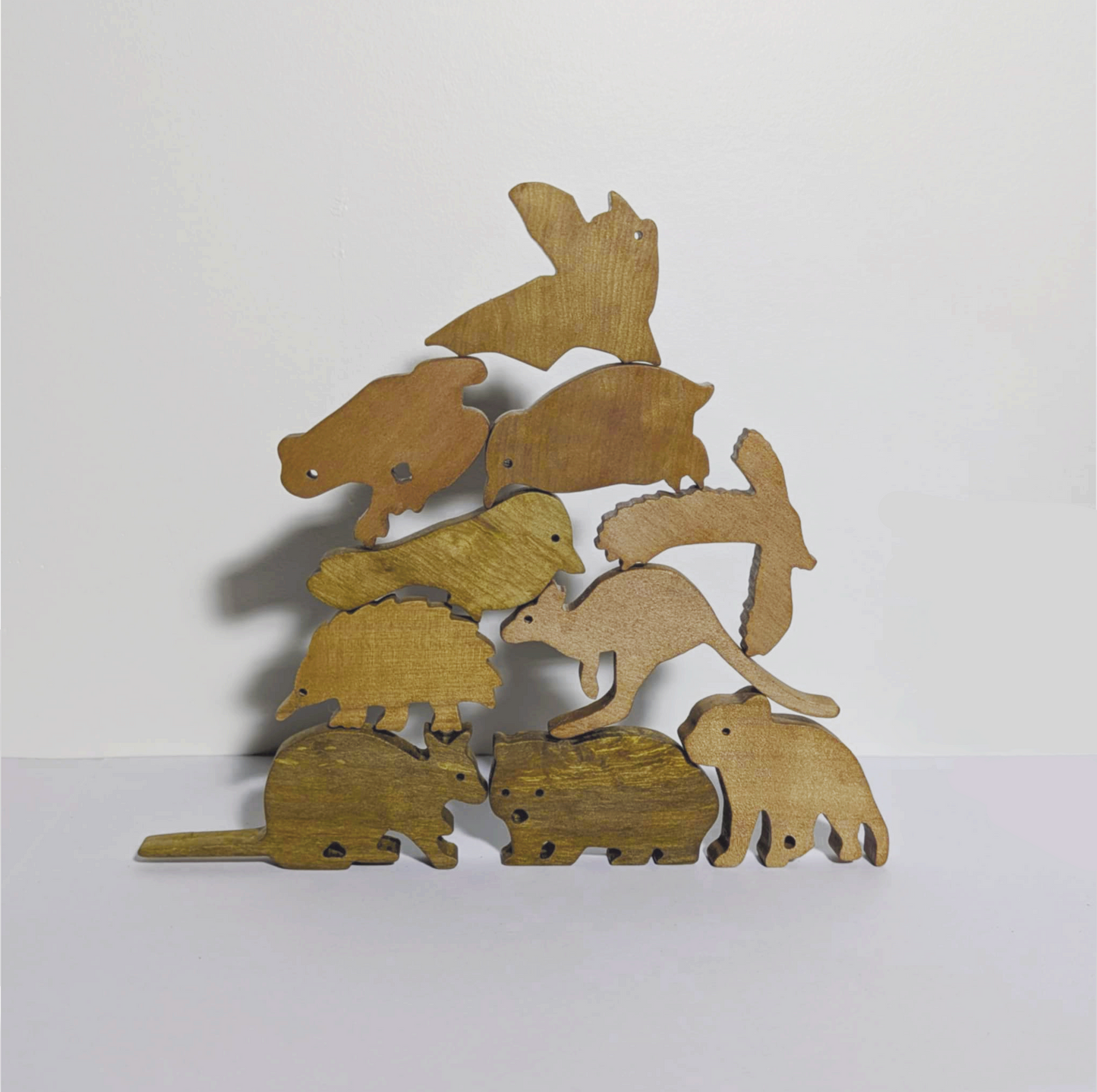 Stackable Animal Trinket Set