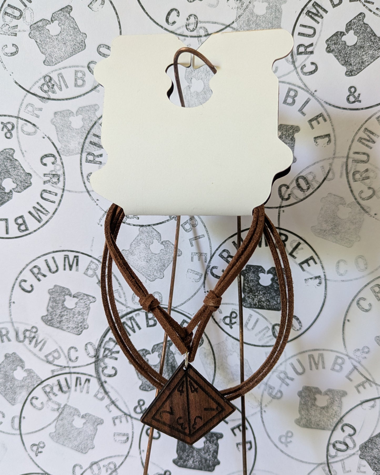 D4 Dice Pendant - Necklace/Earrings