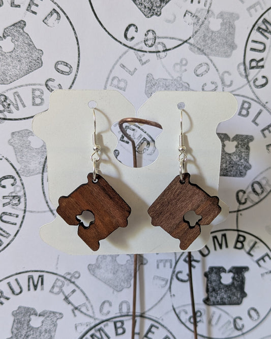 Bread Clip Pendant - Necklace/Earrings