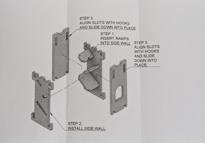 Flatpack Dice Tower Kit