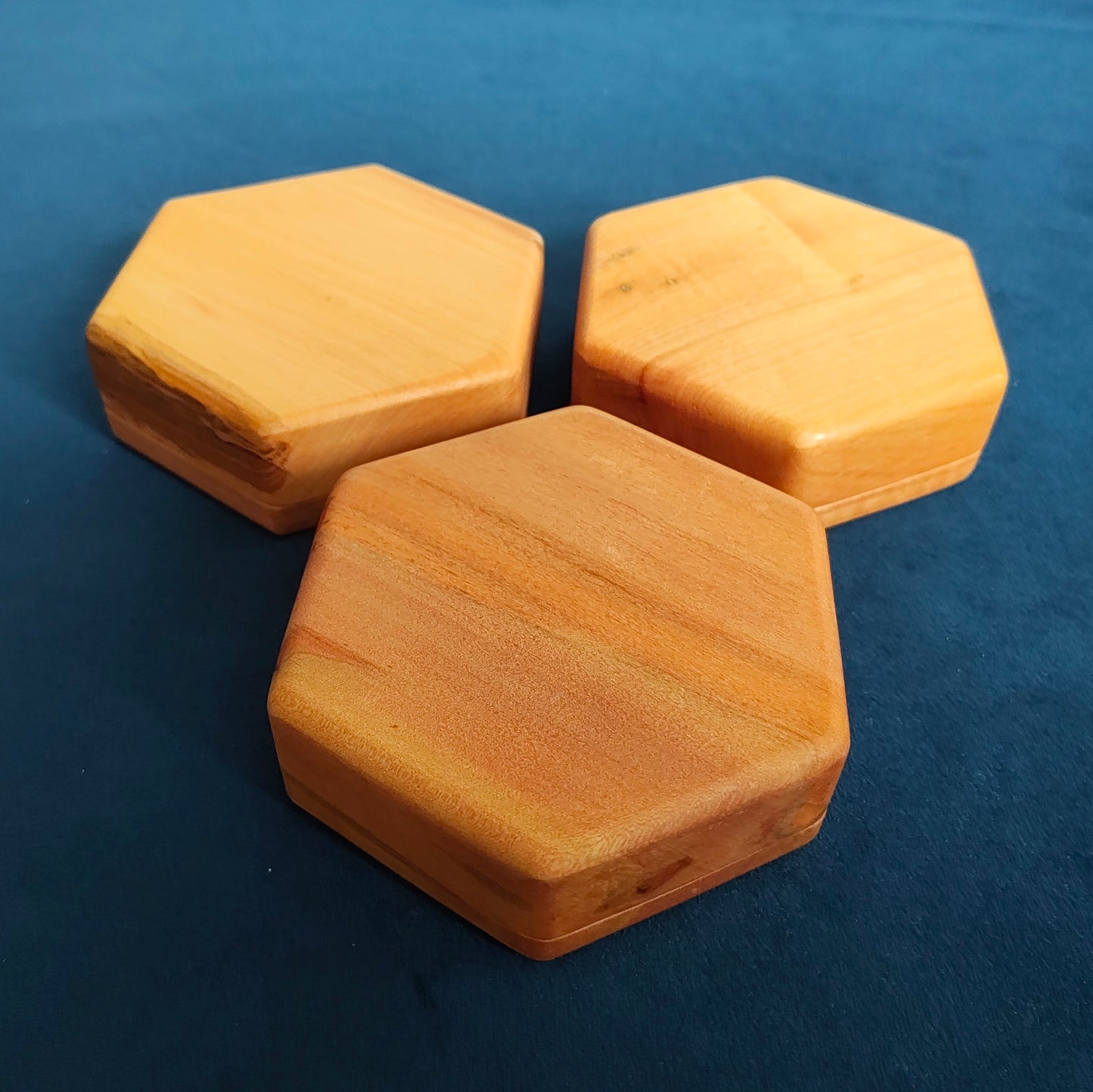 Hex Dice Box with Tray