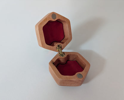 D20 Ring Box - Hinged Design