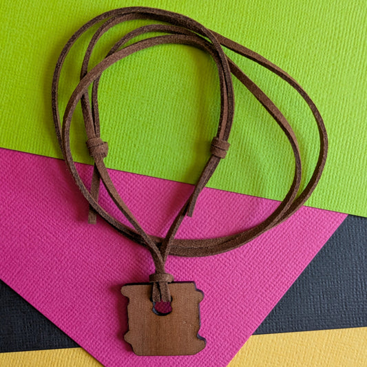 Funky Tasmanian Timber Necklaces